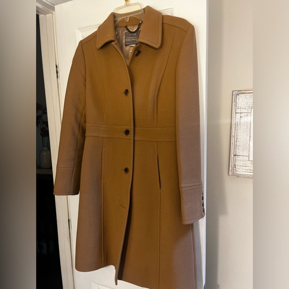 Classic lady day coat in Italian double-cloth wool with Thinsulate® - Picture 2 of 7